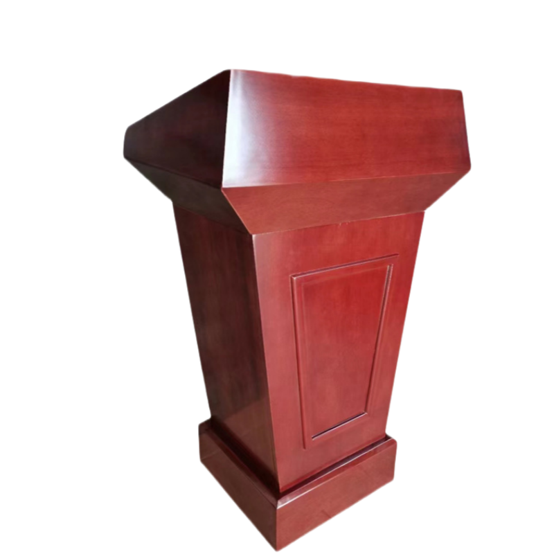 华立伟实木讲台69*50*113cm张高清大图