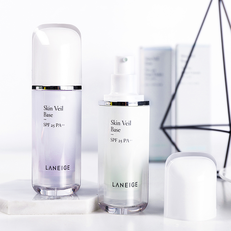 韩国进口兰芝(LANEIGE)隔离霜防晒妆前乳打底保湿绿色雪纱丝柔修颜遮瑕提亮均匀肤色SPF25/PA++ 30ml