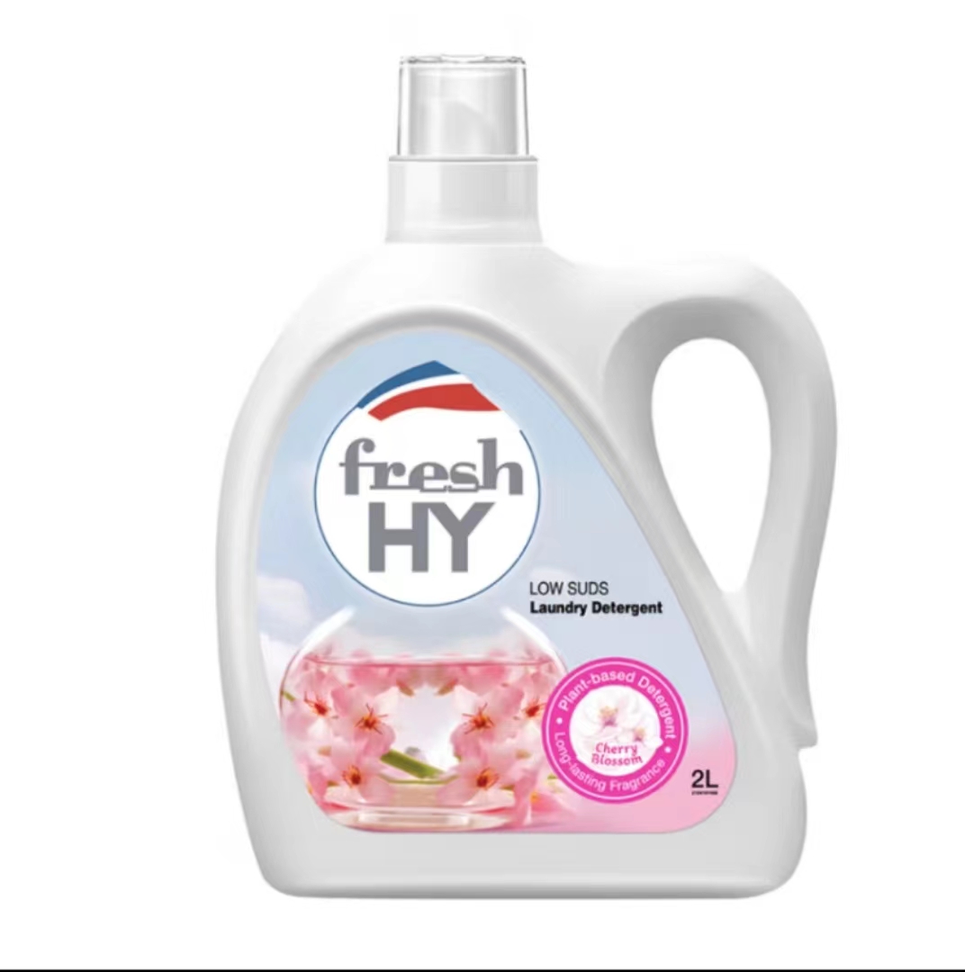 威露士清可新洗衣液清新持久留香2L樱花洗衣液洁净洗护合一