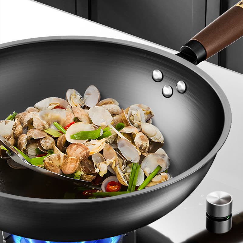 康巴赫无涂层深氮真不锈32cm[无盖]图片