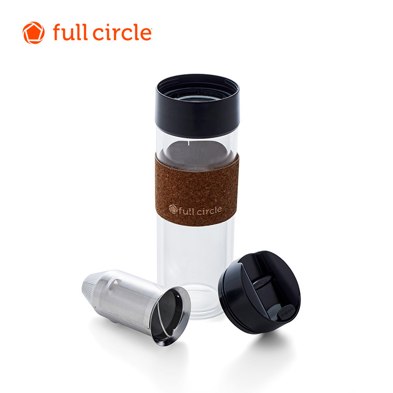 美国full circle 冷热咖啡杯FC17510K 350ml冷萃咖啡杯美式冷咖啡杯随行随手杯