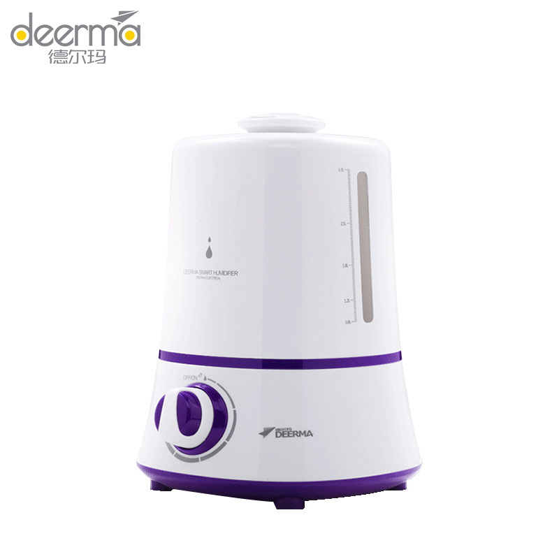 德尔玛(Deerma)加湿器 F330 3.8L大容量 香薰滋润 静音细雾 双向广范围加湿