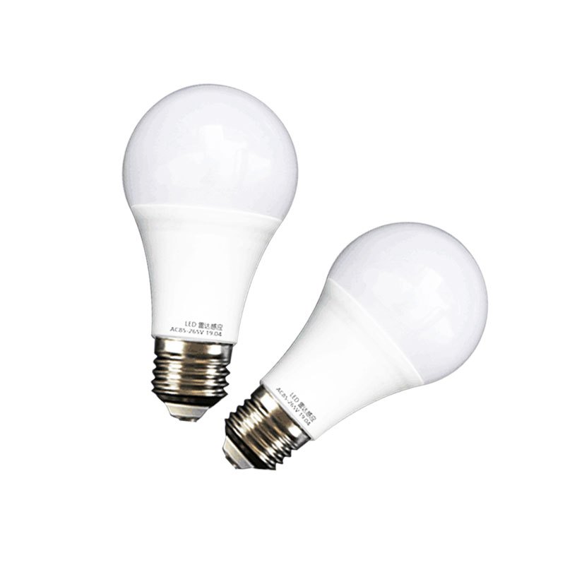 平凡时光 LED感应灯 E27声光控 5W正白光(10个装)