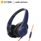 铁三角(Audio-technica) ATH-AX3iS NV 头戴式手机通话耳机 海军蓝
