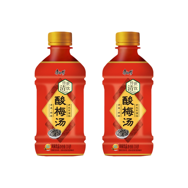 康师傅冰红茶 茉莉蜜茶 绿茶 酸梅汤 冰糖雪梨 茉莉清 茉莉柚 青梅绿茶330ml*6瓶小瓶装 柠檬茶饮料夏日饮品