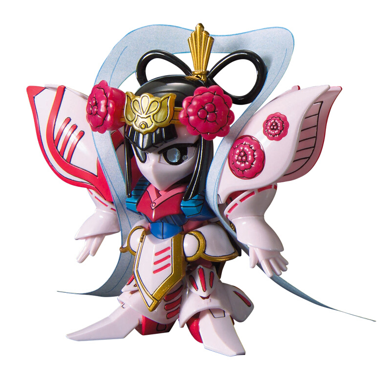 万代(bandai)高达模型 q版 sd bb战士 三国传 拼插拼装敢达 bb412貂蝉