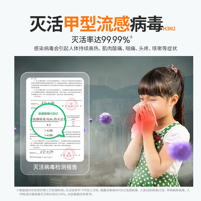 滴露(Dettol) [杀菌除螨]消毒液 松木1.2L*2高清大图