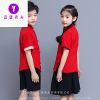 春夏MYLE NINO儿童朗诵比赛演出服六一中小学生大合唱幼儿园国学服装男女童民国裙20迈尔尼诺25青年人