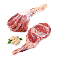 [中华特色] 灵武馆 杞乐康 宁夏滩羊肉 生鲜 羊后腿前腿4000g/箱礼盒 火锅烧烤食材