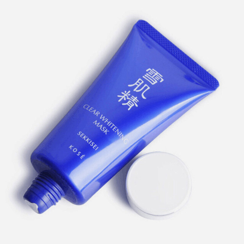 日本高丝kose雪肌精嫩白黑面膜80g去黑头清洁白皙补水保湿亮肤正品保证