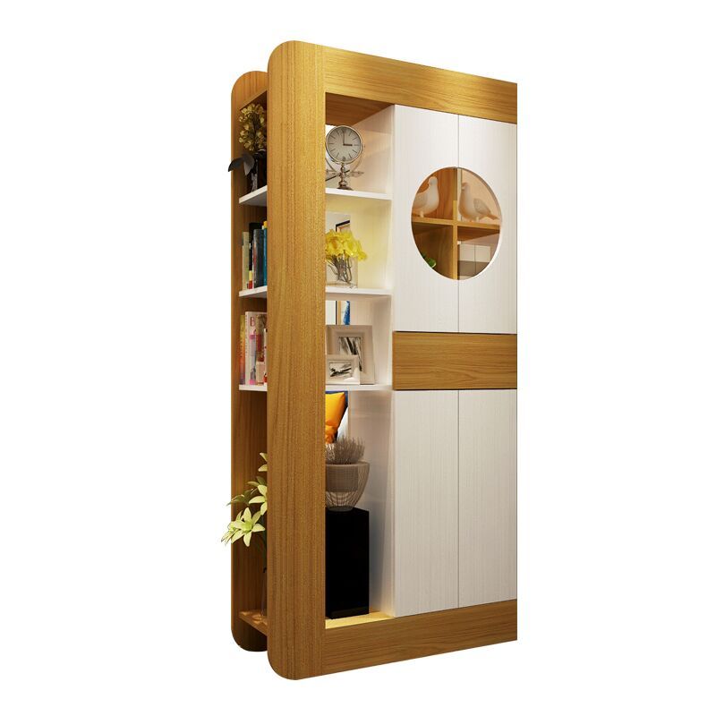 进玄关柜闪电客现代简约酒柜客厅双面隔断柜屏风间厅装饰柜鞋柜置物架