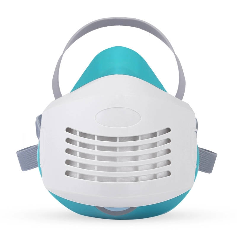 梅安防尘口罩防工业粉尘透气舒适国标硅胶装修打磨煤矿专用呼吸阀面具高清大图