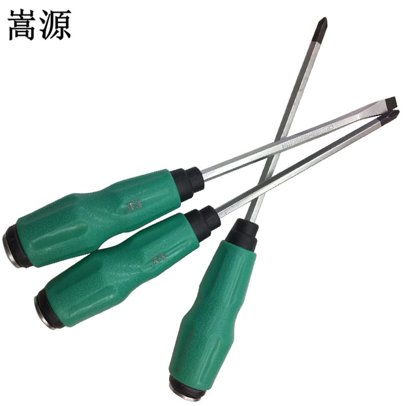嵩源通芯螺丝刀 敲击螺丝刀 磁性改锥6*150mm/把(十字一字请备注)