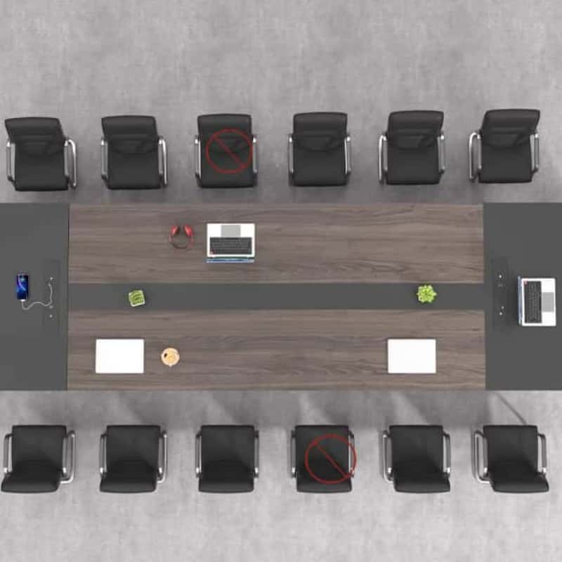 豫龙都会议桌3m张高清大图