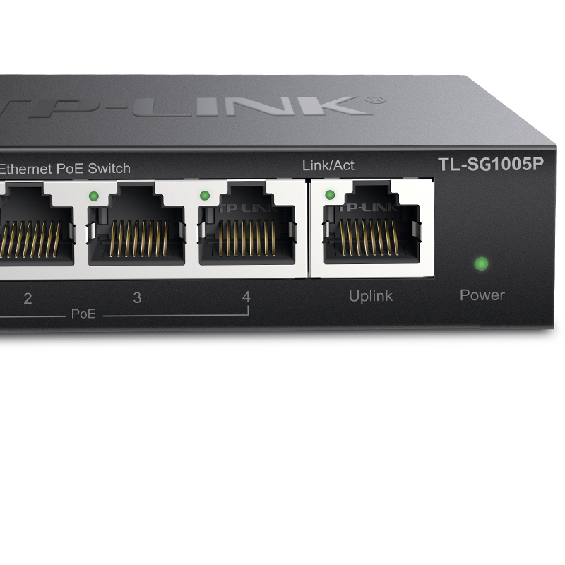 TP-LINK TL-SG1005P 5口千兆PoE交换机 单个装