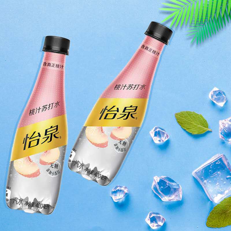怡泉气泡水400ml*12瓶 整箱装高清大图