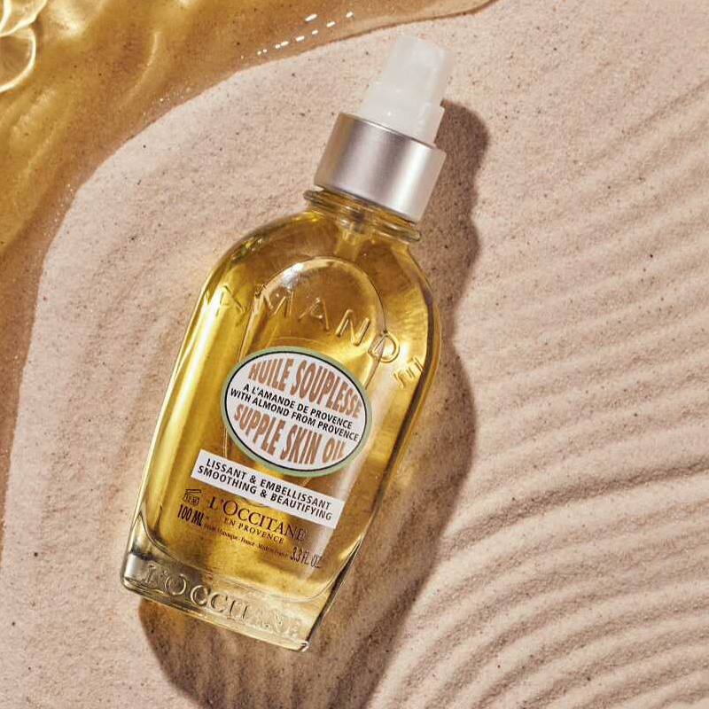 欧舒丹 甜扁桃味紧致美肤油 100ML