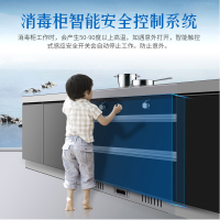 [热卖爆品]先科SAST/ T6-1 液化气 集成灶厨房环保灶一体灶台 侧吸式抽油烟机燃气灶操作更便捷 智能熄火保护