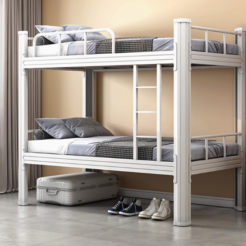 帝德龙员工学生双层床宿舍公寓床上下铺高低铁床C12高清大图