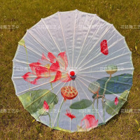 古风伞油纸伞汉服女户外装饰伞灯古风舞蹈伞吊顶装饰伞古典中国风 处暑