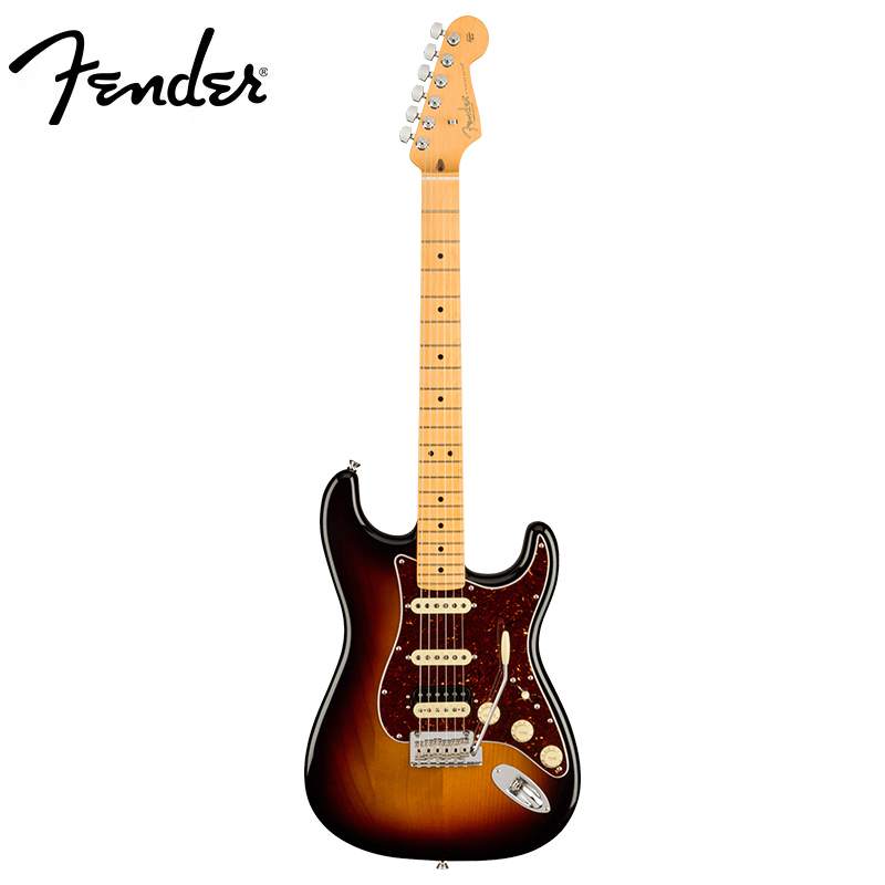 芬达吉他(Fender)美芬美专2代电吉他 美产专业二代ST款单单双拾音器电吉它枫木指板