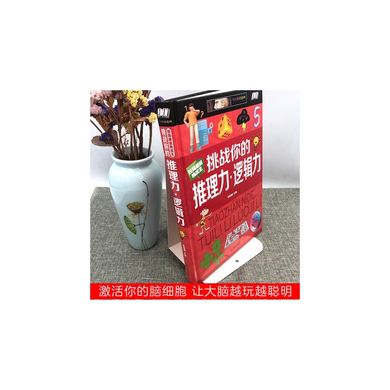 [精装硬壳]推理力·逻辑力 [正版]挑战你的推理力逻辑力判断创造观察想象力精装硬壳儿童推理类书籍小学生一二三四五年级课外