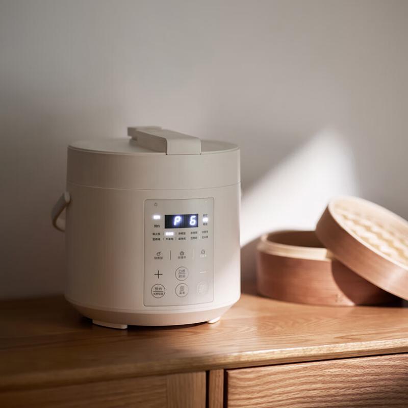 OLAYKS 立时 多功能电压力锅2L 电压220V功率750W 单胆 YBW2001B 白色 / 台