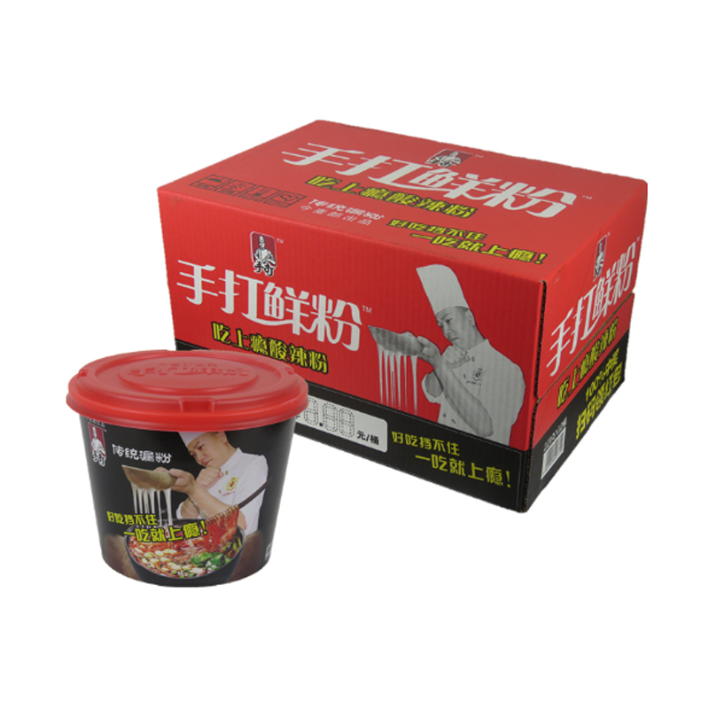 今麦郎 酸辣粉丝 手打鲜粉 12盒/箱