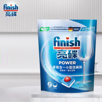 finish小型洗碗机多效合一洗碗块24块 洗碗粉 洗碗机洗涤剂 亮碟剂 西门子美的松下老板海尔等适用
