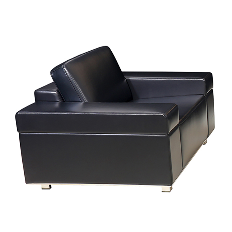 匡大 酒店沙发办公沙发 皮艺沙发 办公室接待沙发 牛皮 单人位 KDT295高清大图