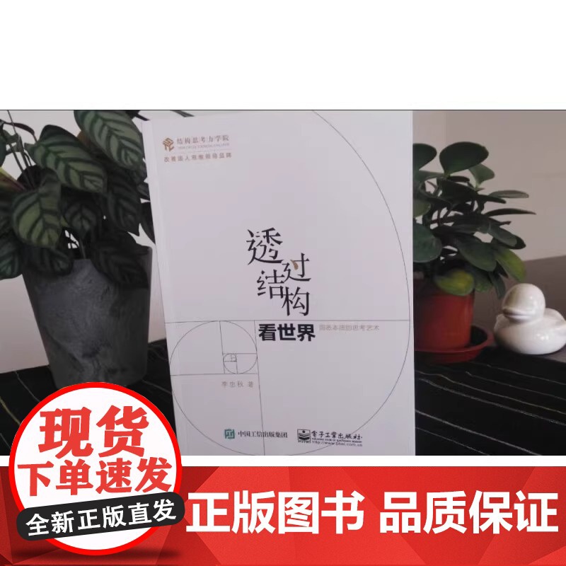 透过结构看世界 李忠秋 洞悉本质的思考艺术 金字塔原理的图解版本 全新彩绘 线下同名课程 结构思考力的又一次升级精华高清大图