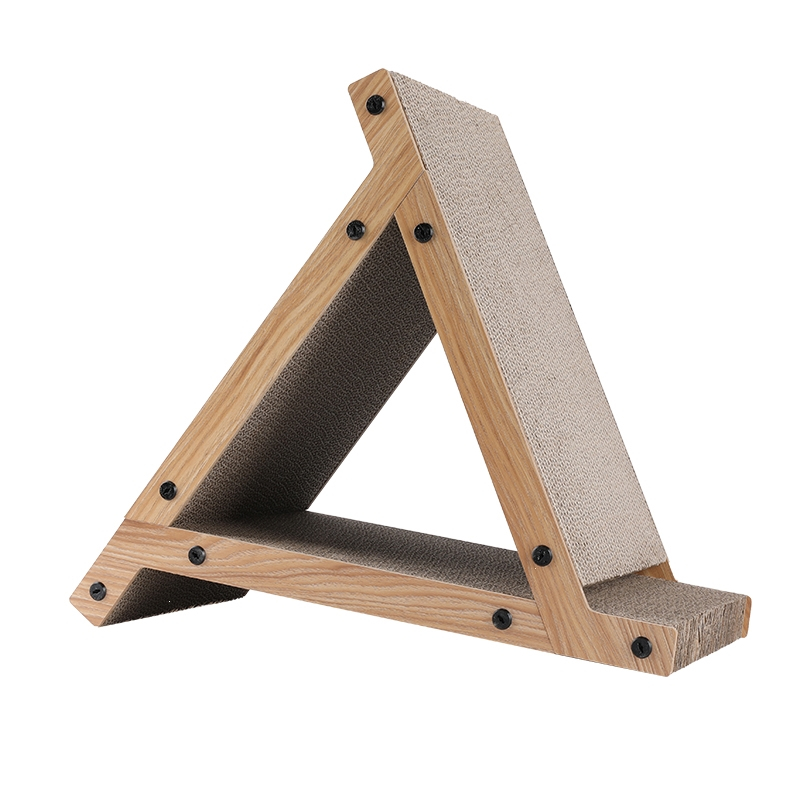 立体猫抓板三角固定抓板风车抓板猫玩具宠物用品