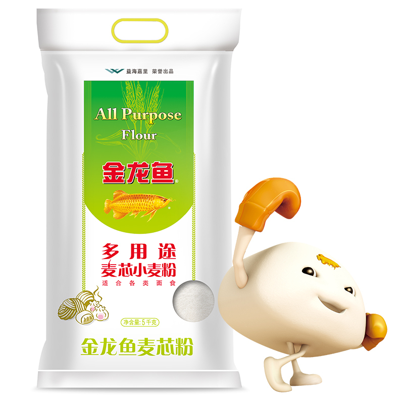 金龙鱼 多用途麦芯粉5KG*1