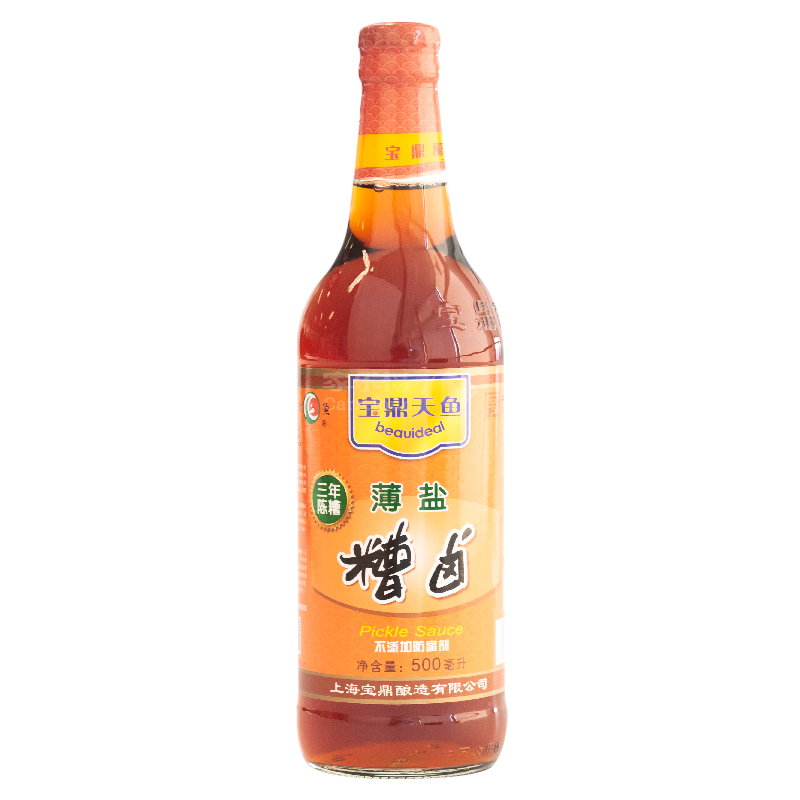 宝鼎天鱼薄盐糟卤 500ml