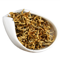 茗纳百川 茶叶 云南滇红茶特级 茗茶 黄金芽5克 滇红茶品鉴套装