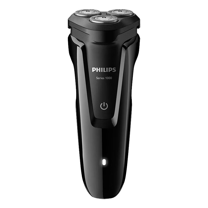 PHILIPS(飞利浦)剃须刀全身水洗净剃胡须刀刮胡刀 三刀头干湿双剃S1010/04【送男友 送老公 送男神】