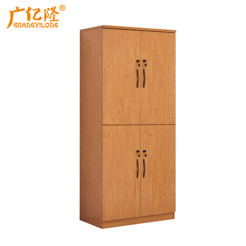 广亿隆木质衣柜简易挂衣柜衣帽间衣橱颜色可定制高清大图