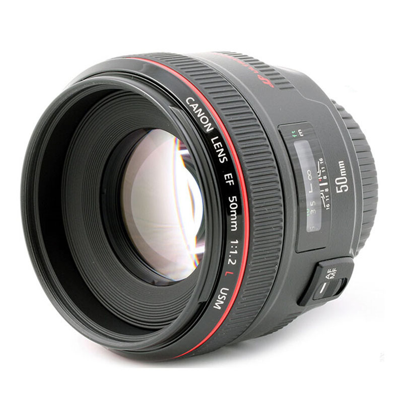 佳能EF 50mm f/1.2L USM全画幅单反数码相机镜头 佳能卡口 滤镜口径72mm 标准定焦