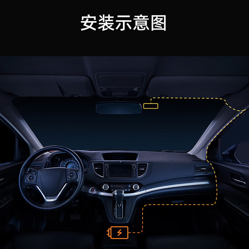 360 K380pro 1296P 赠64G卡 行车记录仪 (计价单位:台)高清大图