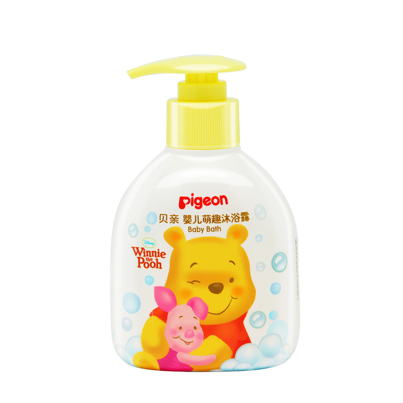 贝亲(pigeon)婴儿萌趣沐浴露250ml(Q版维尼)IA180