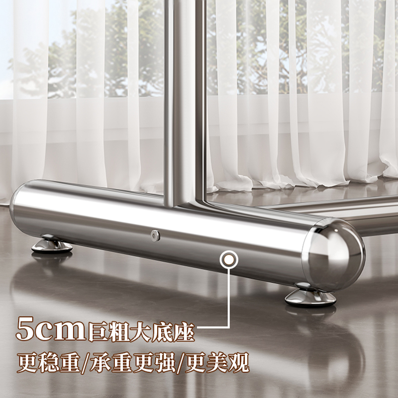 彭梵不锈钢晾衣架高清大图