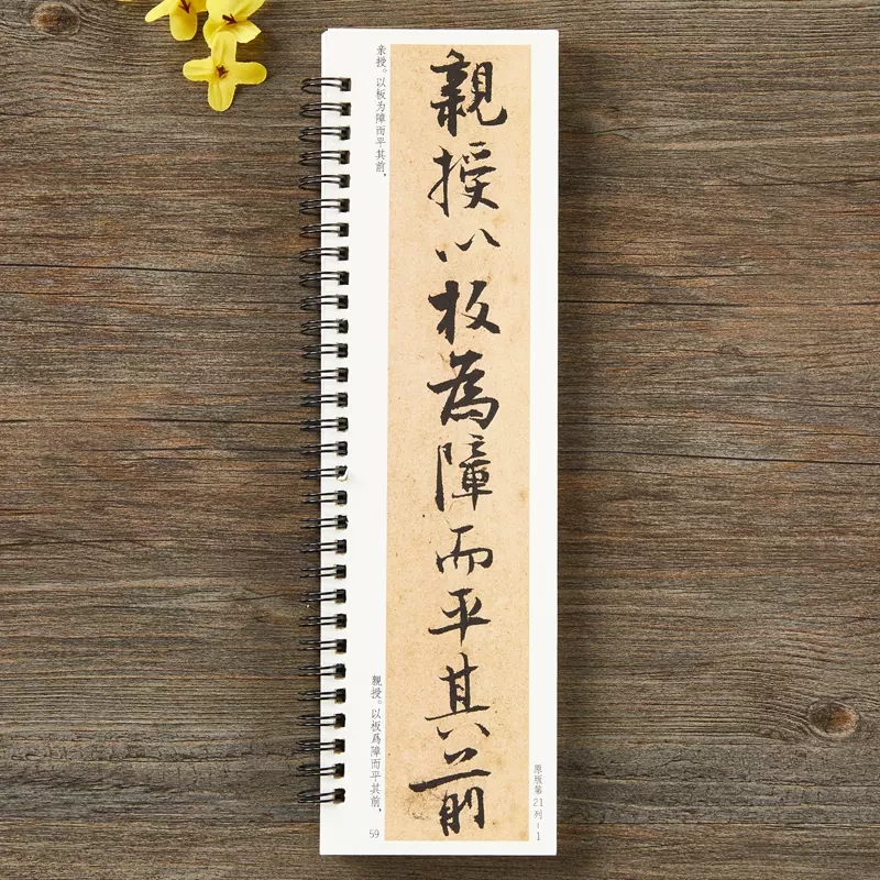 [正版]张即之汪氏报本庵记行楷行书毛笔书法字帖 南宋经典碑帖书法临摹字卡原大加放大版附简体旁注 近距离临摹字卡 黑龙江高清大图