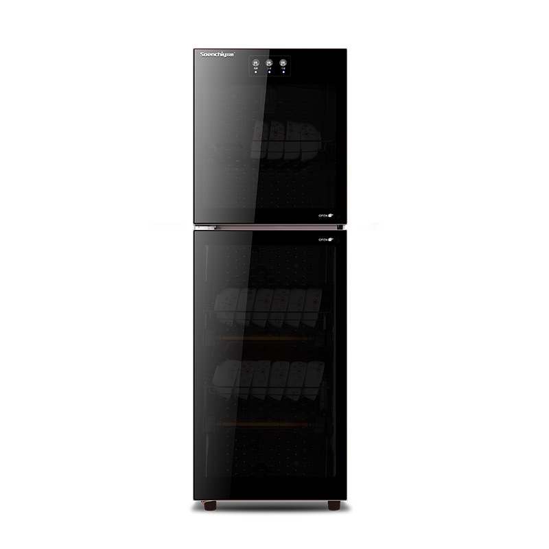 双爵(SOENCHIY)ZTP-188-B3消毒柜家用小型立式迷你立式保洁柜 双门高温不锈钢箱厨房商用消毒碗柜