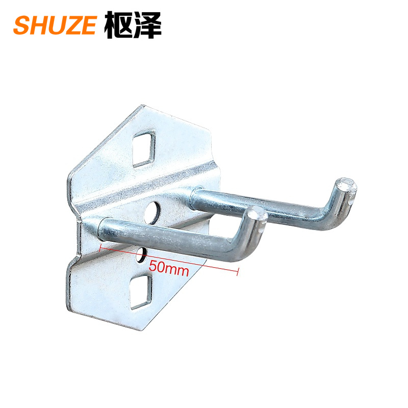 枢泽 工具挂钩 双斜50mm(5个装) 包