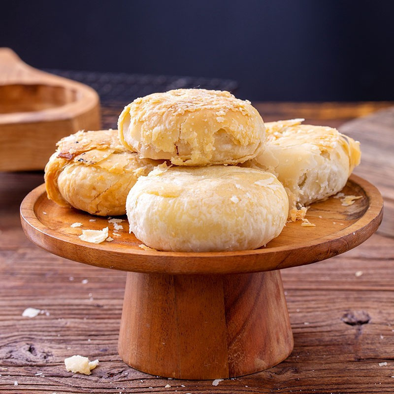 旗山矿绮丽雅月640g中秋月饼礼盒五仁月饼板栗味蔓越莓果肉月饼苏式