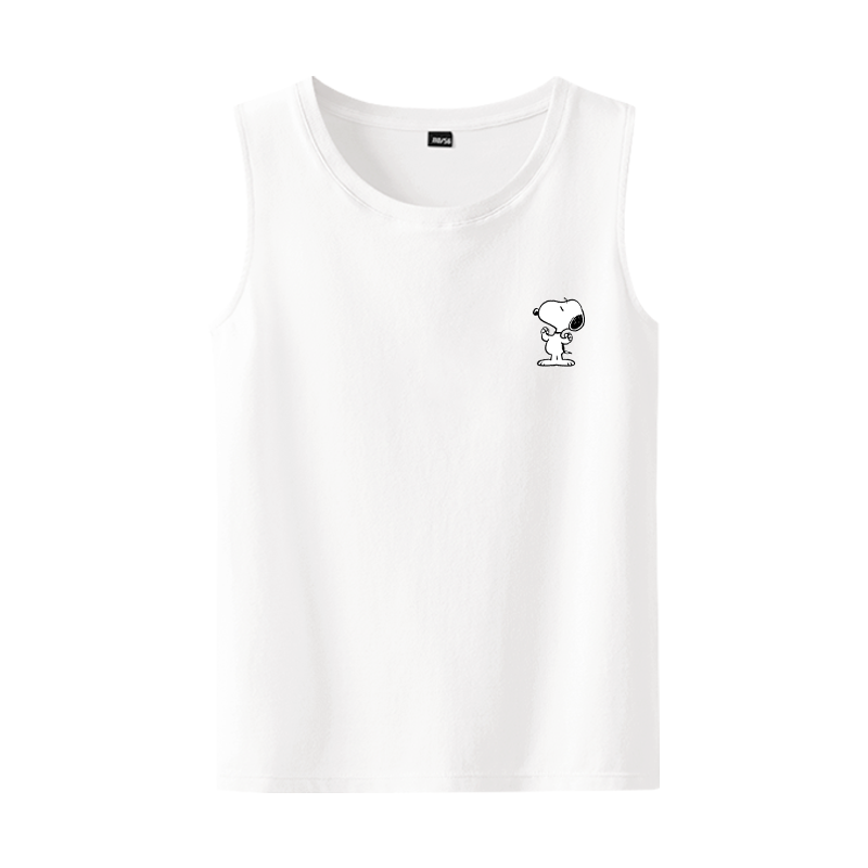 史努比(SNOOPY)儿童夏季跨栏背心男女童卡通印花背心TBX1