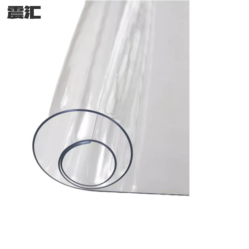 震汇 水晶板 pvc透明桌布桌垫 1.5mm 平方米高清大图