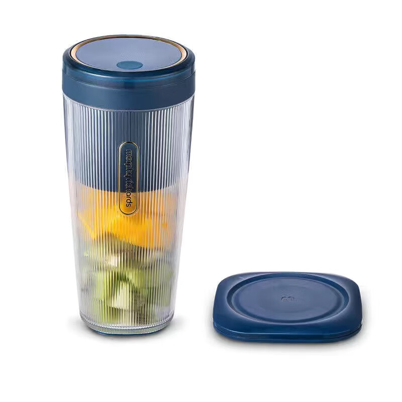 摩飞电器(MORPHY RICHARDS) 便携榨汁杯300ML 蓝色 MR9800