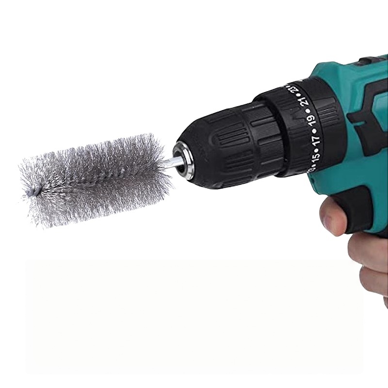 吉迎尚品 管道刷圆柱钢丝刷内孔刷 直径3-40mm备注 个高清大图