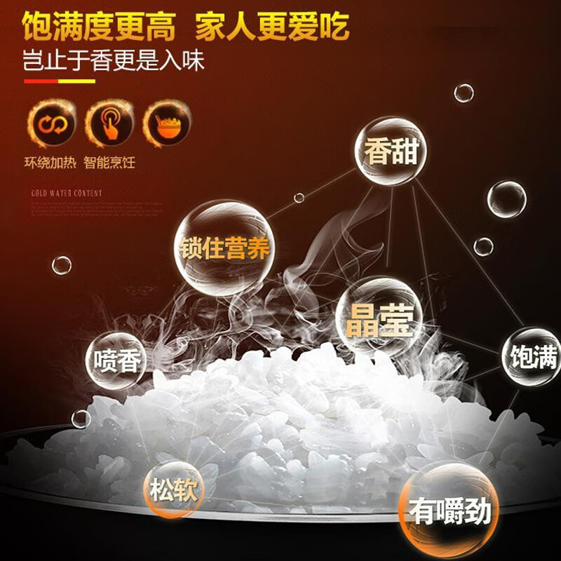 爱仕达(ASD)智享系列 4L不粘内胆电饭煲AR-F3016ED高清大图